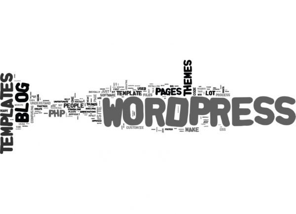 ARE WORDPRESS TEMPLATES DIFFICULT TO UNDERSTAND TEXT WORD CLOUD CONCEPT